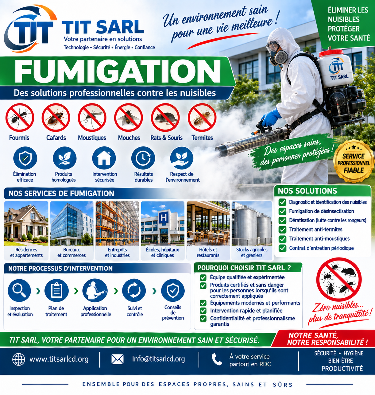 Lutte contre les nuisibles